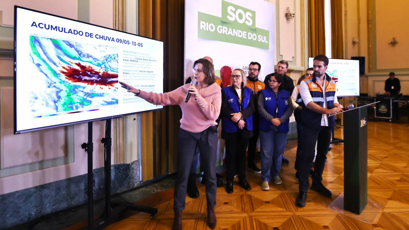 RS deve receber mais chuvas e Governo do Estado interdita quatro rodovias por riscos de deslizamentos