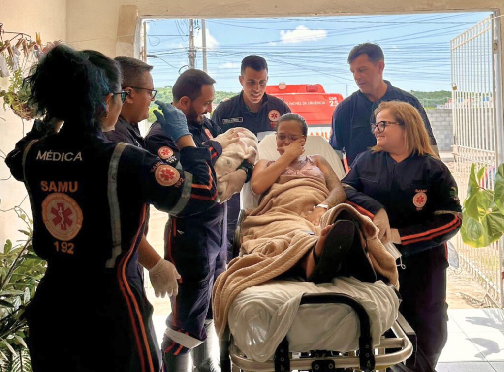 SAMU Natal atende a parto de emergência no bairro Planalto