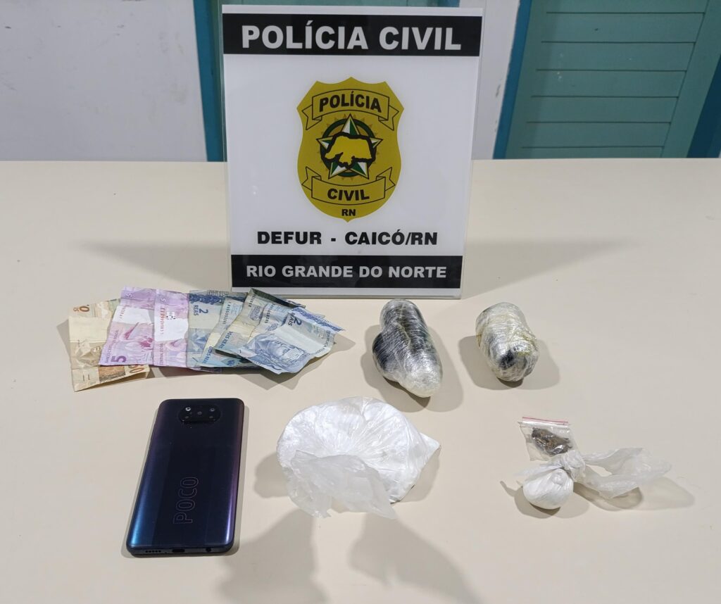 Homem é preso por roubo, homicídio e organização criminosa em Caicó