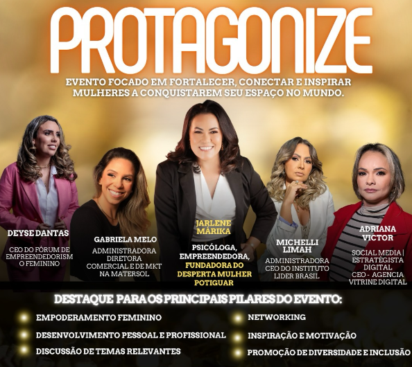 Evento em Natal promove empoderamento e desenvolvimento para mulheres