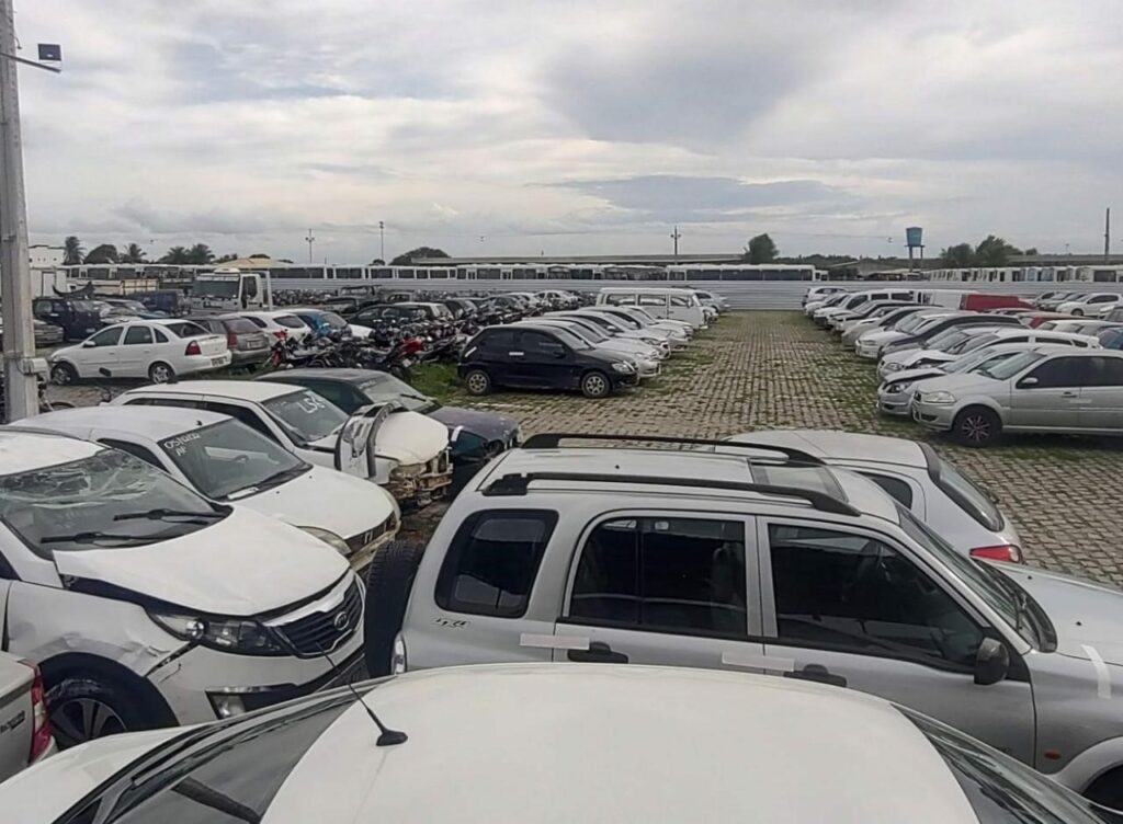 Detran anuncia leilão com 122 lotes de veículos e sucatas, na próxima sexta (25)