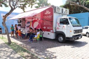 Serviço itinerante de mamografia chega ao Bairro do Alecrim