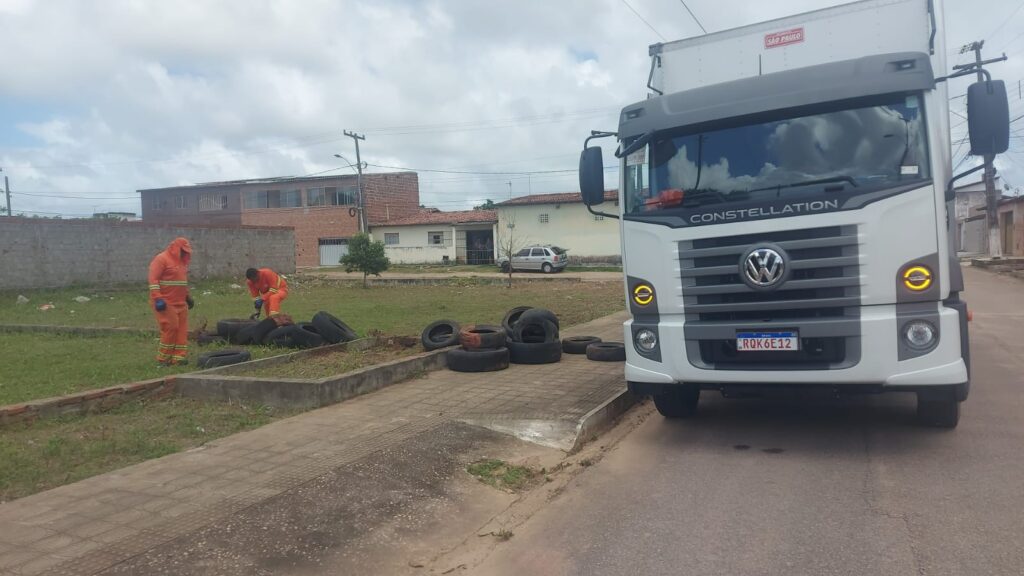 Natal Intensifica Limpeza Urbana e Recolhe Mais de 89 Mil Pneus em 200 Dias