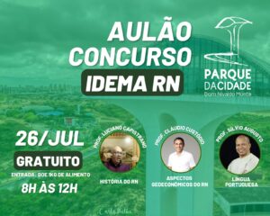 Aulão Gratuito no Parque da Cidade: Reforço Final para Concurso do Idema RN