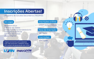 Programa do IMD abre 55 vagas para cursos gratuitos em tecnologia