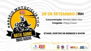 Natal Sobre Duas Rodas: Passeio Motociclístico Promove Conscientização no Trânsito