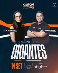Prof. Sérgio Lima promove aulão gratuito do Enem 2025 em Natal com Lilia Schwarcz