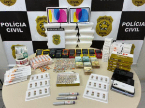 Laboratório clandestino de canetas emagrecedoras é desmantelado em Natal